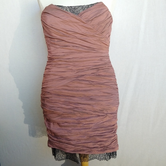BCBGMAXAZRIA Rachael Strapless Mini Dress - Picture 2 of 8